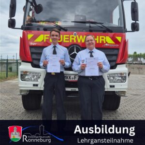 Mehr über den Artikel erfahren Verstärkung für unsere Einsatzabteilung!