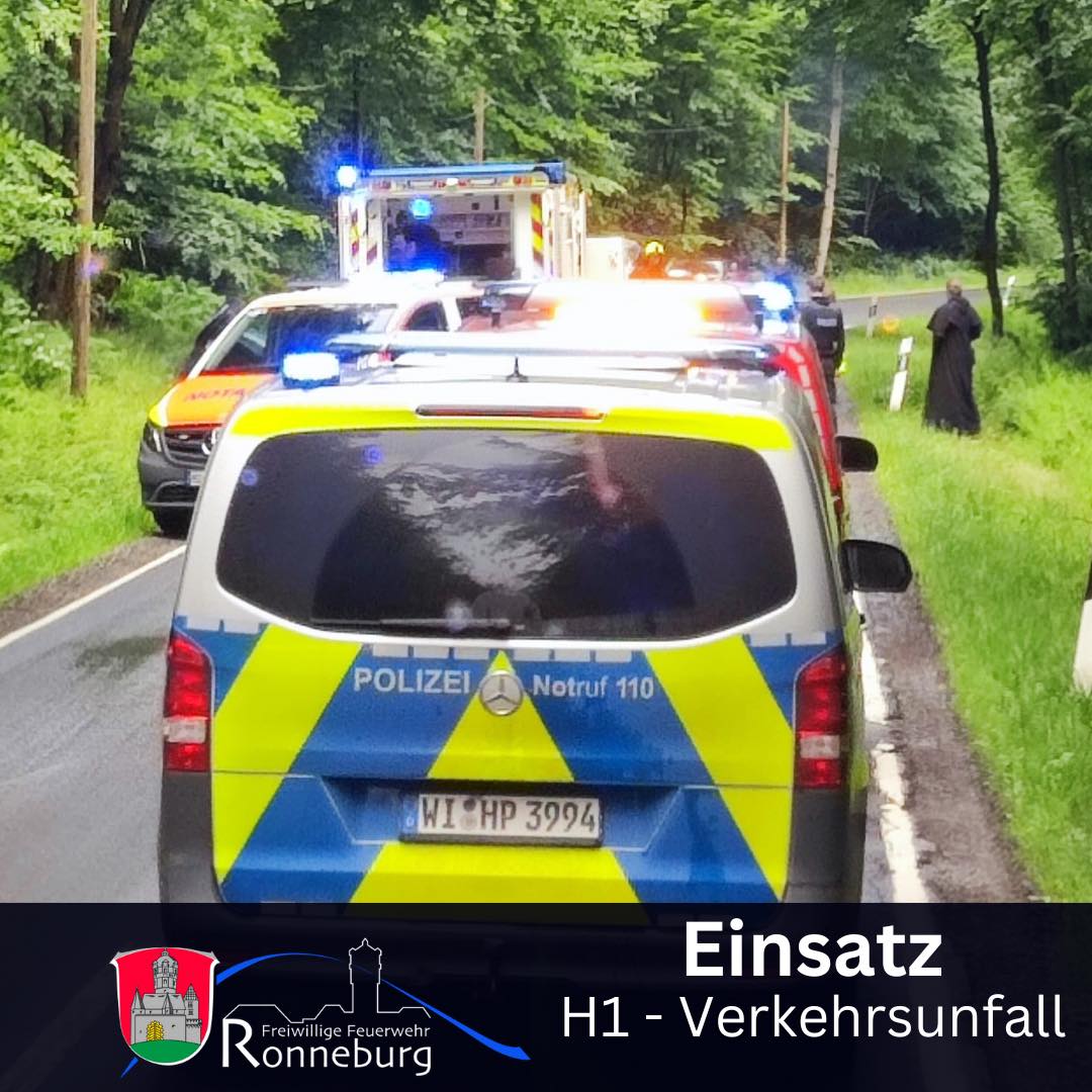 Du betrachtest gerade Einsatz 08.06.2025 – H1 Verkehrsunfall