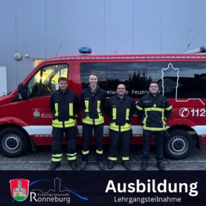 Mehr über den Artikel erfahren Erfolgreiche Lehrgänge bei der Feuerwehr Ronneburg