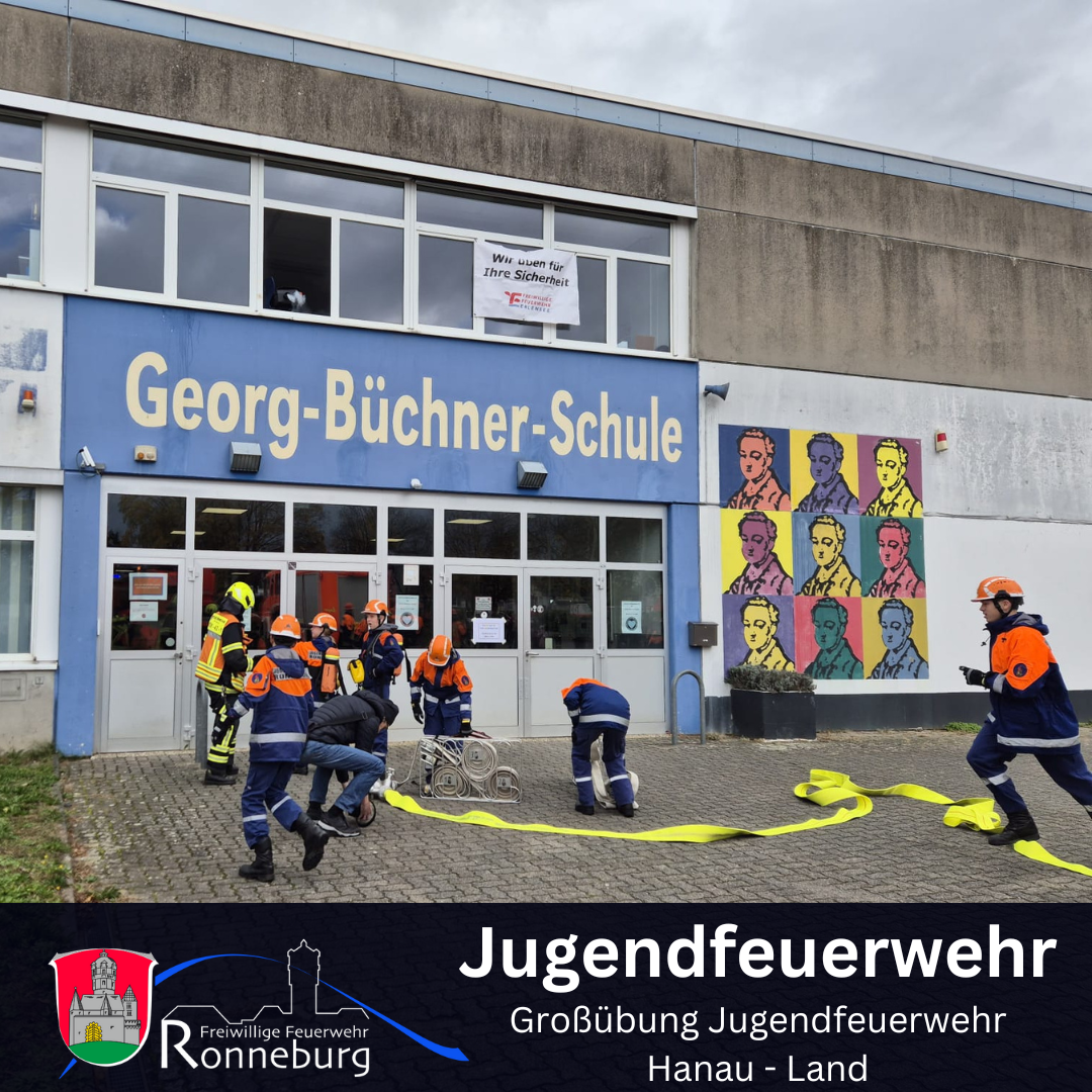 Mehr über den Artikel erfahren 🔥 Großübung der Jugendfeuerwehren Hanau-Land – Wir waren dabei! 🔥