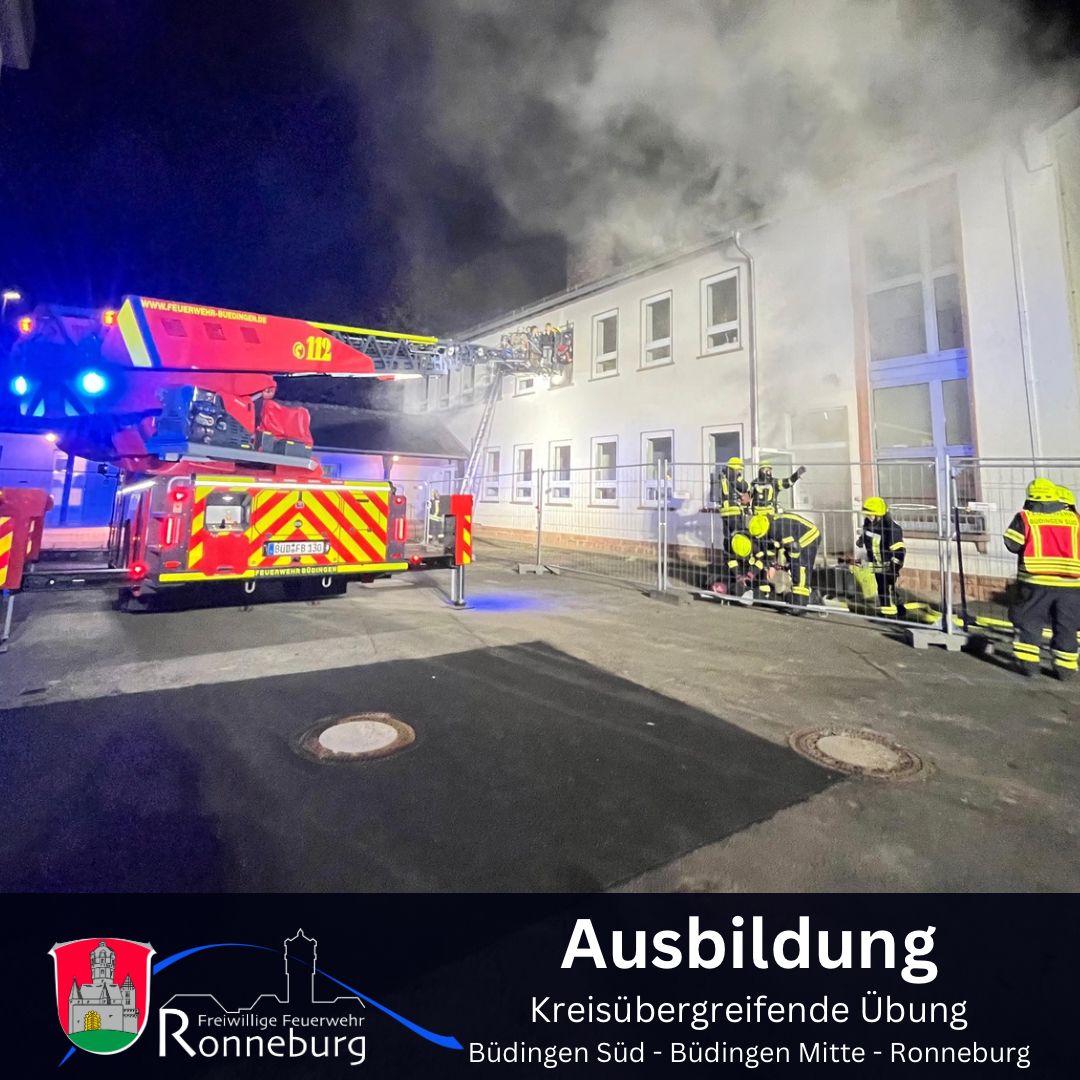 Mehr über den Artikel erfahren Kreisübergreifende Gemeinschaftsübung in Vonhausen