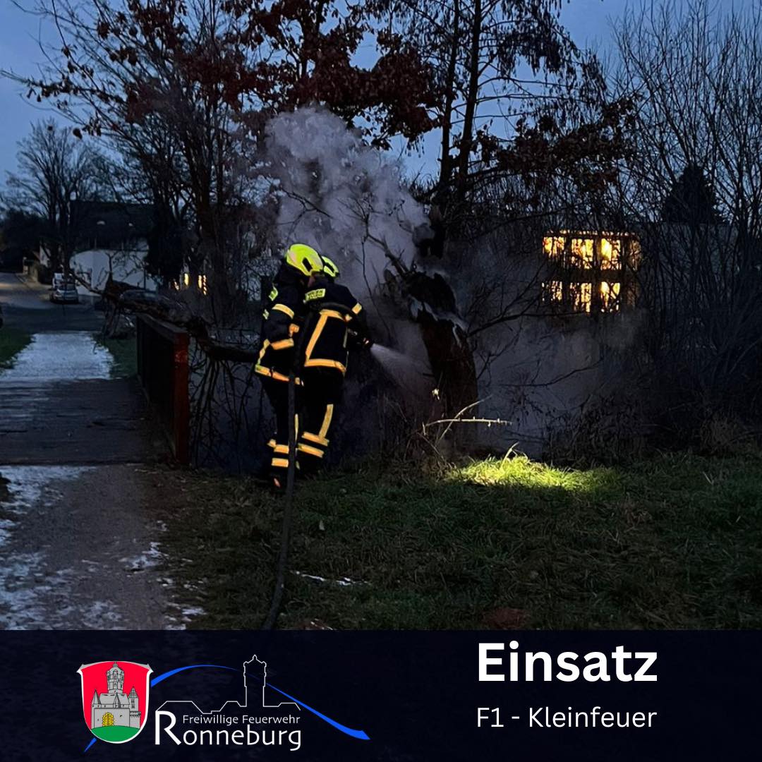 Mehr über den Artikel erfahren Einsatz 01.01.2026 – F1 – Kleinfeuer